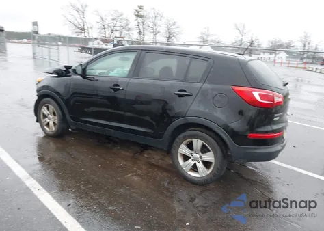 2012 Kia Sportage Lx from USA, damaged, VIN KNDPB3A28C7324724